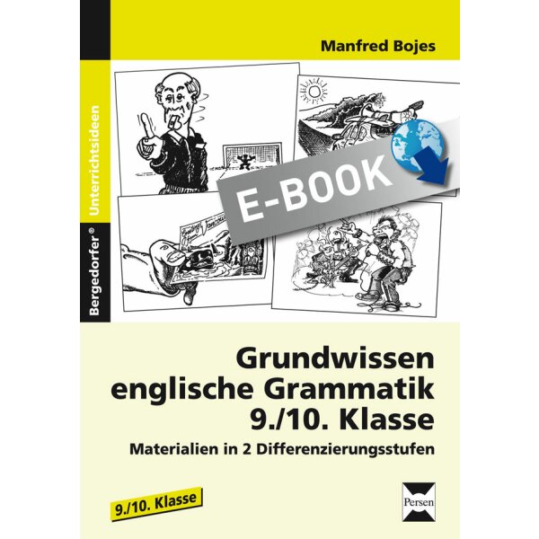 Grundwissen englische Grammatik 9./10. Klasse - Materialien in 2 Differenzierungsstufen