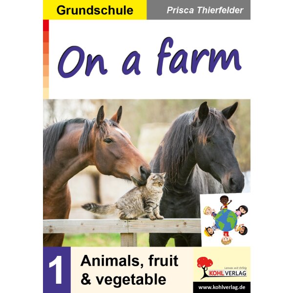 On a farm - animals, fruit, vegetable  (Grundschule)