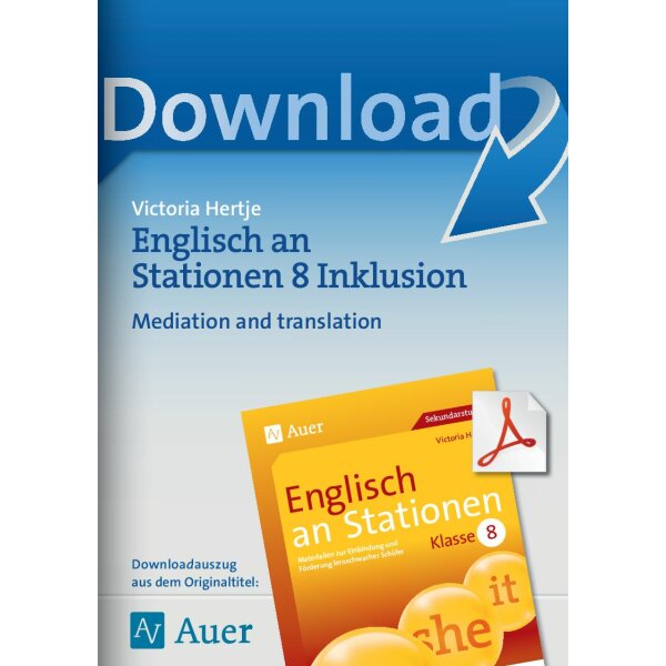 Mediation and translation - Englisch inklusiv Kl. 8