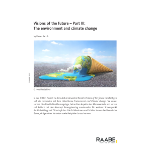 Visions of the future - environment and climate change