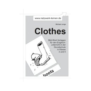 Bild-Wort-Vorlagen: Clothes