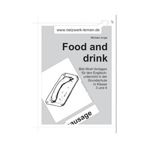 Bild-Wort-Vorlagen: Food and drink