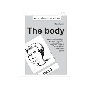 Bild-Wort-Vorlagen: The body