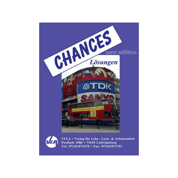 Chances - New Edition Lösungsbuch