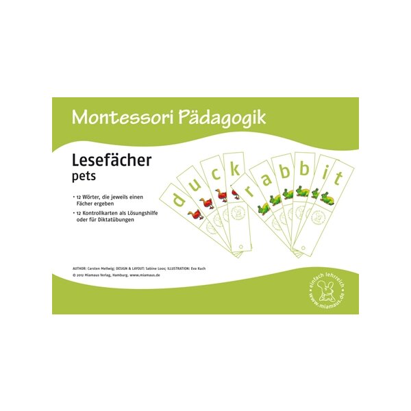 Lesefächer: pets