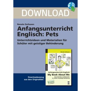 Anfangsunterricht Englisch: Pets