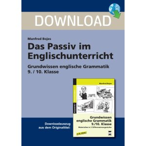 Das Passiv im Englischunterricht