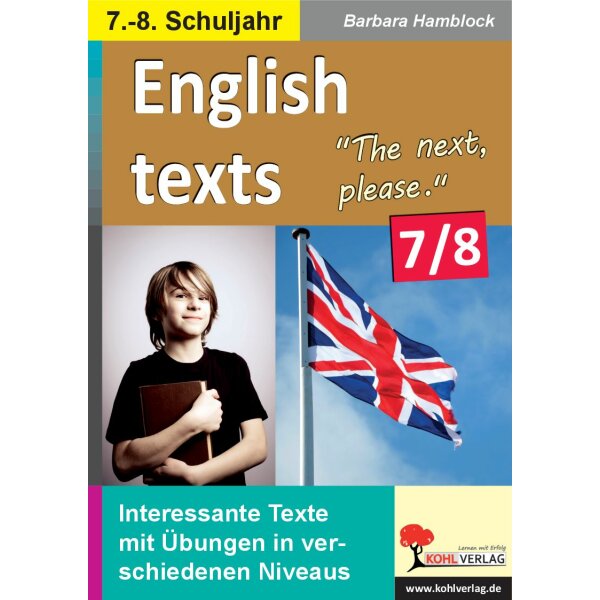 English texts - The next, please (7./8. Klasse)