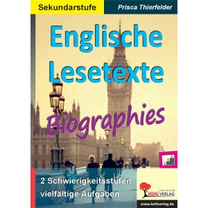 Englische Lesetexte - Biographies
