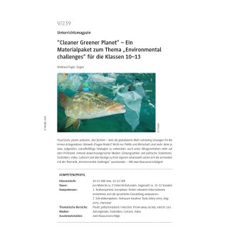 Materialpaket zum Thema Environmental challenges