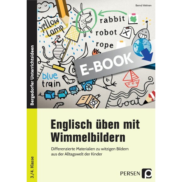 Englisch üben mit Wimmelbildern Kl. 3/4