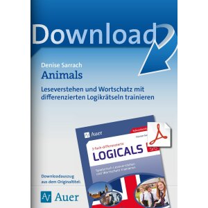 Animals - differenzierte Logicals Englisch Kl. 5-6