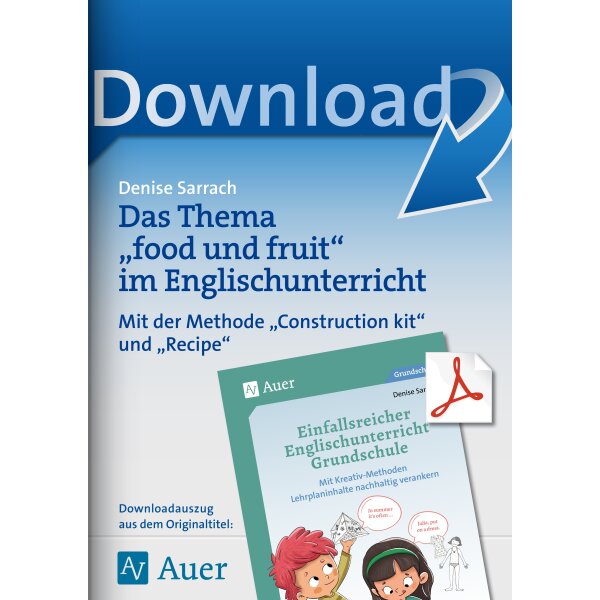 Food and fruits - Englischunterricht Grundschule