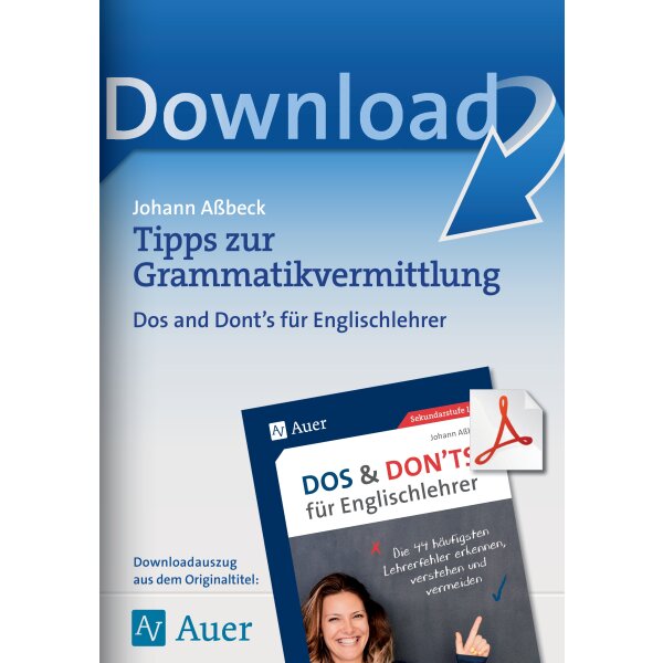 Tipps zur Grammatikvermittlung