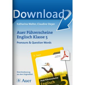 Pronouns und Question Words  - Auer Führerscheine...