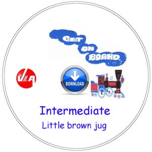 Little brown jug - Songs for intermediate learners