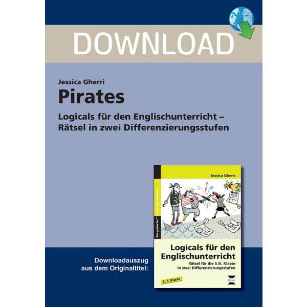 Pirates - Differenzierte Logicals für den Englischunterricht