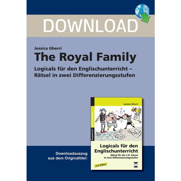 The Royal Family - Differenzierte Logicals für den Englischunterricht