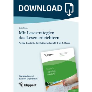 Mit Lesestrategien das Lesen erleichtern