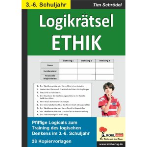 Logikrätsel Ethik - Pfiffige Logicals zum Training...