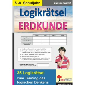 Logikrätsel Erdkunde - Pfiffige Logicals zum...