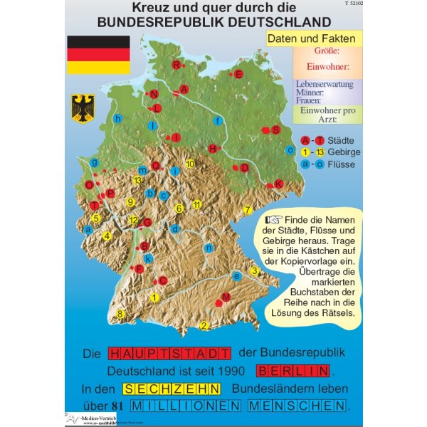 Kreuz und quer durch die Bundesrepublik Deutschland