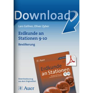 Bevölkerung - Erdkunde an Stationen Kl. 9-10