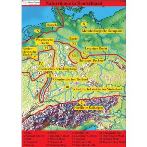 Physische Gliederung Deutschlands