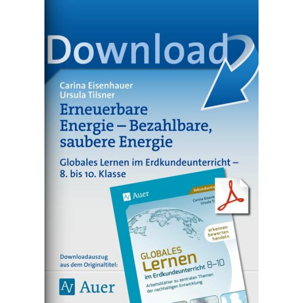 Erneuerbare, bezahlbare, saubere Energie Kl. 8-10