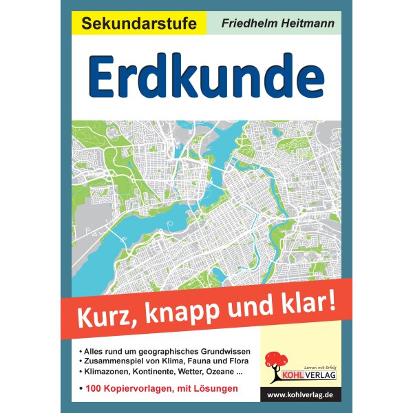 Erdkunde - Grundwissen kurz, knapp und klar