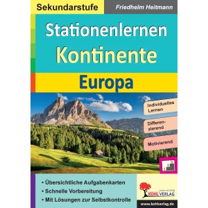 Stationenlernen Europa