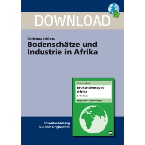 Bodenschätze und Industrie in Afrika