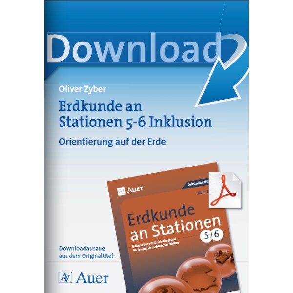 Erdkunde an Stationen 5/6 Inklusion: Orientierung auf der Erde