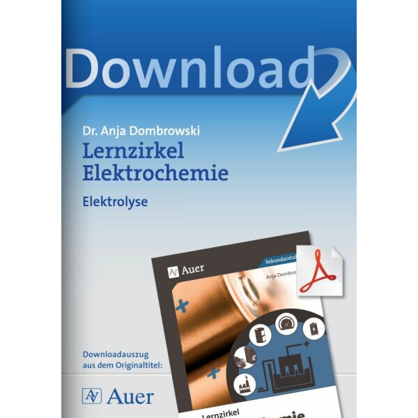 Elektrolyse - Lernzirkel Elektrochemie