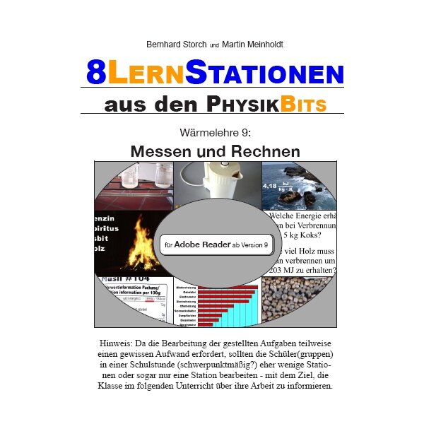 Lernstationen: Messen und Rechnen (Wärmelehre)