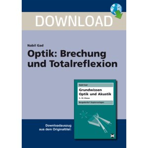 Optik: Brechung und Totalreflexion