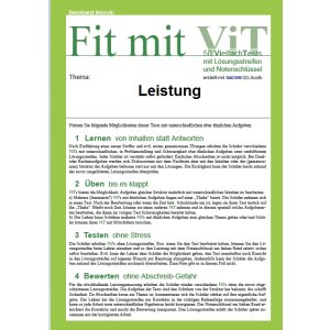 Leistung - Vielfachtests