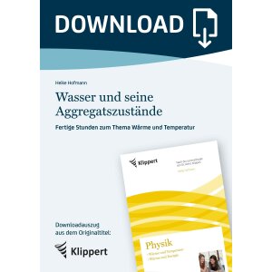 Wasser und seine Aggregatszustände - Fertige...