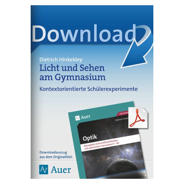 Licht und Sehen - Optik am Gymnasium Kl.6/7