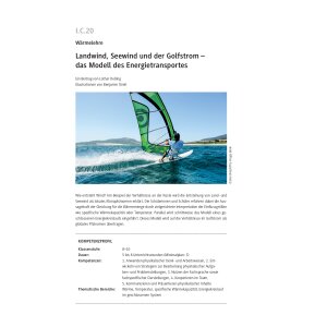 Landwind, Seewind und der Golfstrom - Energietransport