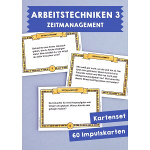 Arbeitstechniken: Zeitmanagement