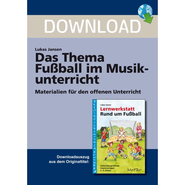 Das Thema Fußball im Musikunterricht