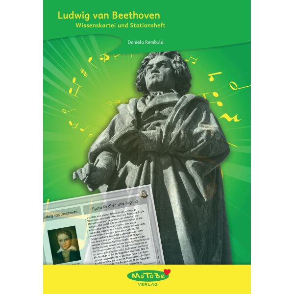 Ludwig van Beethoven - Wissenskartei plus Stationsheft