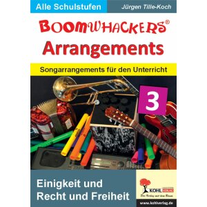 Boomwhackers-Arrangements: Einigkeit und Recht und Freiheit