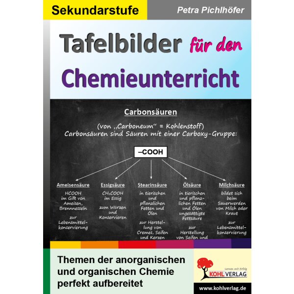 Tafelbilder für den Chemieunterricht