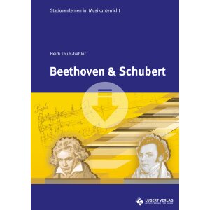 Beethoven und Schubert - Stationenlernen