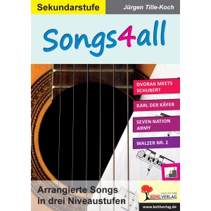 Arrangierte Songs in drei Niveaustufen