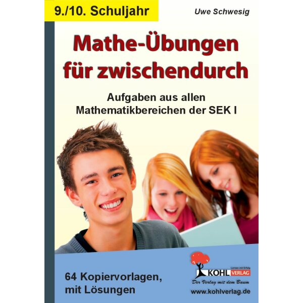 Mathe-Übungen für zwischendurch - 9./10. Klasse