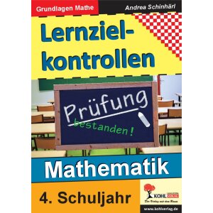Lernzielkontrollen Mathematik -  4. Schuljahr