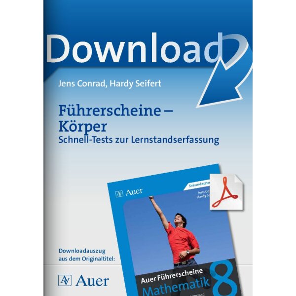 Führerscheine Mathe Klasse 8: Körper